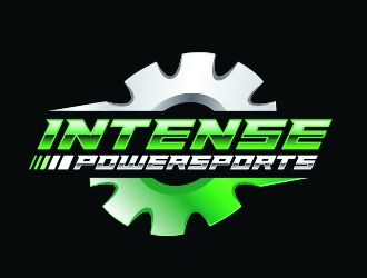 Intense Powersports logo design by Eliben
