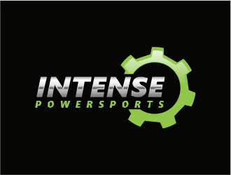 Intense Powersports logo design by up2date