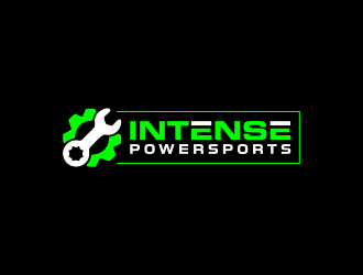 Intense Powersports logo design by ubai popi