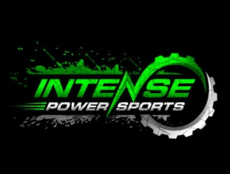 Intense Powersports logo design by REDCROW