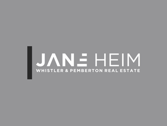 Jane Heim - Whistler & Pemberton Real Estate logo design by alby