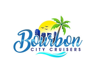 Bourbon City Cruisers logo design by Suvendu