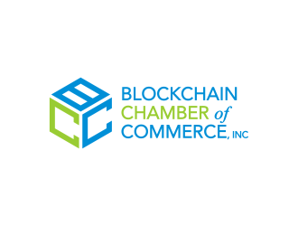 Blockchain Chamber of Commerce logo design by ellsa