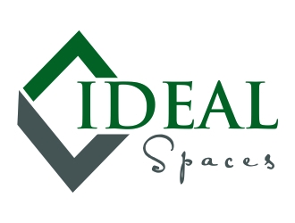 Ideal Spaces logo design by ElonStark