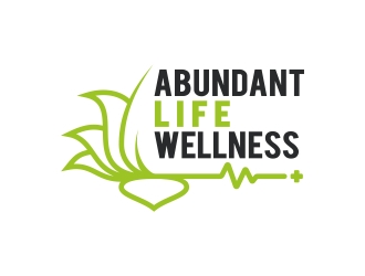 Abundant Life Wellness logo design by Mbezz