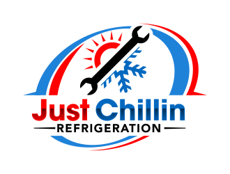 Just Chillin Refrigeration logo design by ingepro