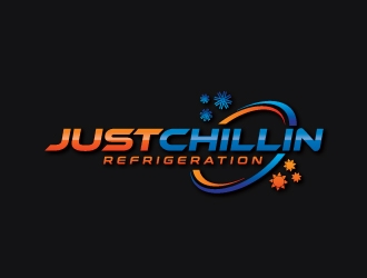 Just Chillin Refrigeration logo design by crazher