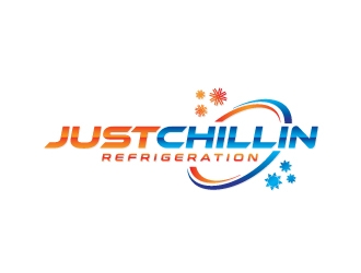 Just Chillin Refrigeration logo design by crazher