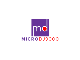 MicroDJ9000 logo design by bricton