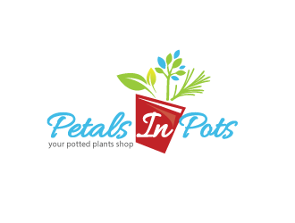 Petals In Pots logo design by Muhammad_Abbas