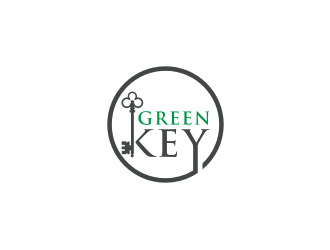 Green Key logo design by bricton