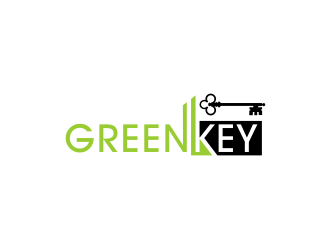 Green Key logo design by bricton