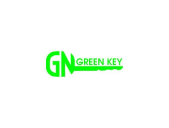 Green Key logo design by jishu