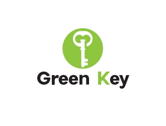 Green Key logo design by heba