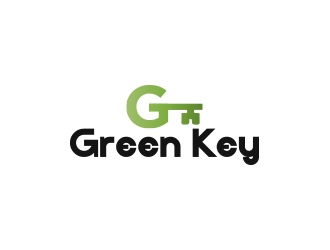 Green Key logo design by heba