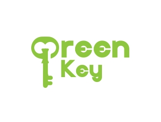 Green Key logo design by heba
