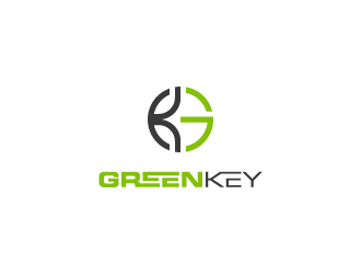Green Key logo design by TheLionStudios