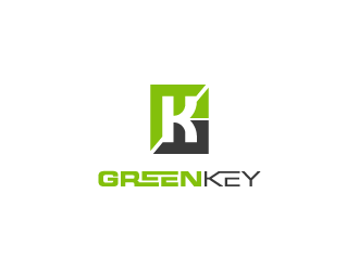 Green Key logo design by TheLionStudios
