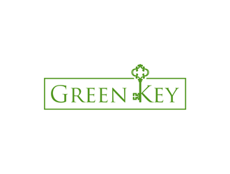 Green Key logo design by alby