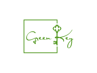 Green Key logo design by alby