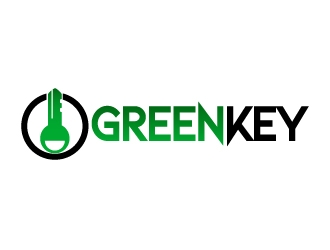 Green Key logo design by axel182