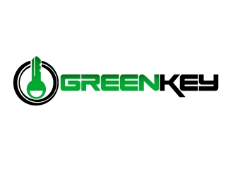 Green Key logo design by axel182