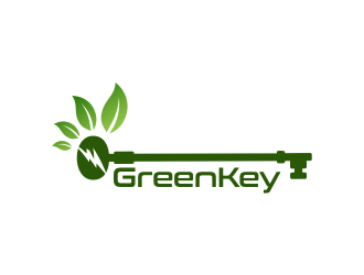 Green Key logo design by AisRafa