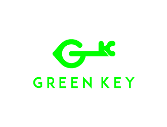Green Key logo design by betapramudya