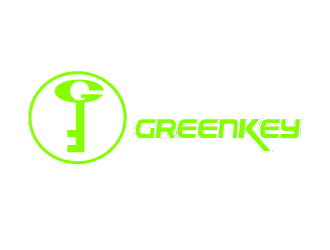 Green Key logo design by Day2DayDesigns