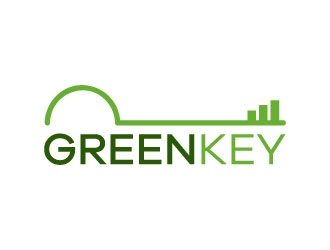 Green Key logo design by karjen