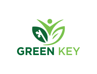 Green Key logo design by akhi
