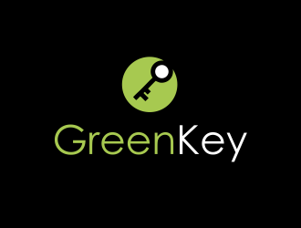 Green Key logo design by serprimero