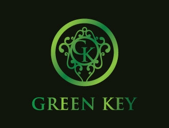 Green Key logo design by barokah