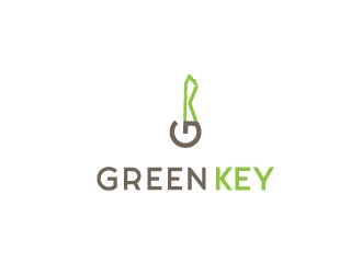 Green Key logo design by MUSANG