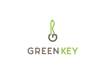 Green Key logo design by MUSANG