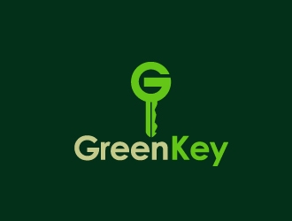 Green Key logo design by art-design