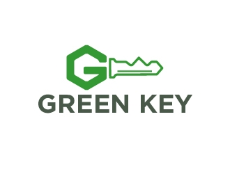 Green Key logo design by serdadu