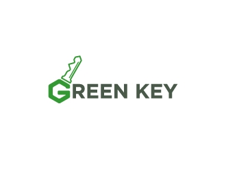 Green Key logo design by serdadu