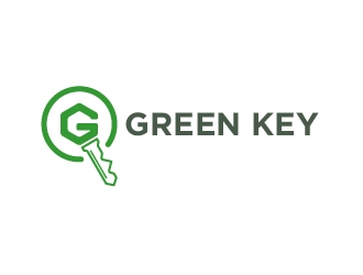 Green Key logo design by serdadu