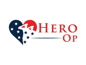 HeroOp logo design by Lovoos