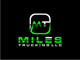 Miles Trucking LLC logo design - 48hourslogo.com