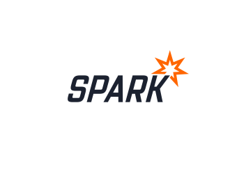 The SPARK logo design by sokha