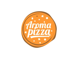 Aroma Pizza logo design by CreativeKiller