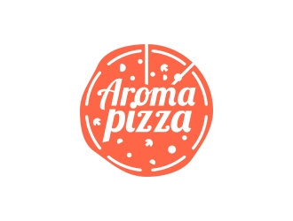 Aroma Pizza logo design by CreativeKiller