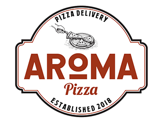 Aroma Pizza logo design by Optimus