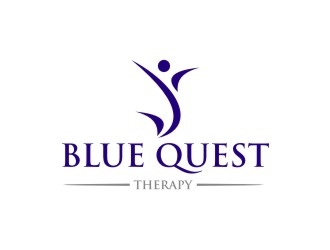 Blue Quest Therapy  logo design by EkoBooM