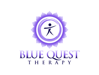 Blue Quest Therapy  logo design by done