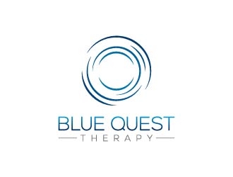 Blue Quest Therapy  logo design by maserik