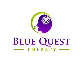 Blue Quest Therapy  logo design by Leebu