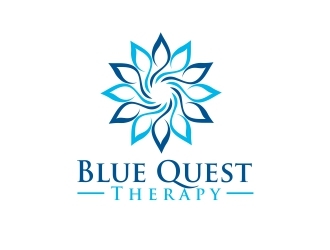 Blue Quest Therapy  logo design by amar_mboiss